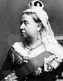 Portrait photograph of Victoria