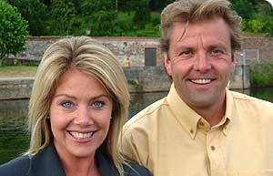 Martin Roberts and Lucy Alexander