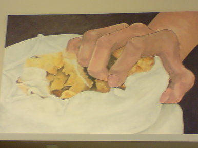A level acrylic painting