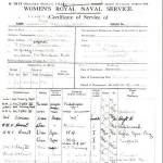 Pauline's record of service