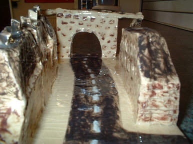 Houses made out of clay