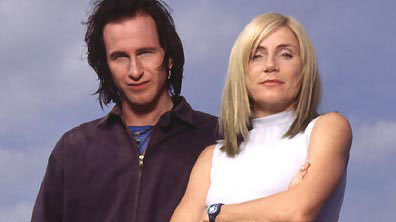 Kenny (Paul Kaye) and Abby (Michelle Collins)
