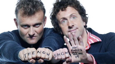 Hugh Dennis and Steve Punt in The Now Show