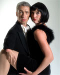 Mat Fraser and Anna Winslet in a skit of 'Chicago' from 'Thalidomide!! A Musical'