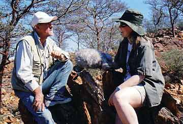 Simon Wilde with Gabrielle Walker