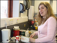 Andrea Davidson cooking