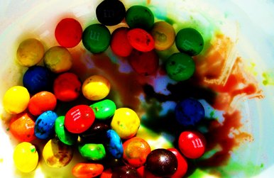 Skittles by the pool