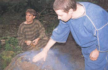Charcoal-making
