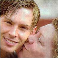 Danny Murphy and his mum Jackie