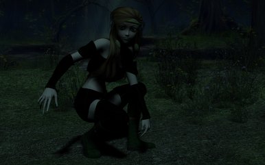 Woodland woman
