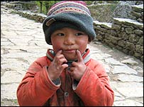 Nepalese boy