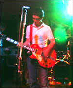 On stage