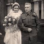 Stan and Louie on their wedding day Sunday 15th December 1940