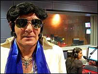 Elvis is in the studio
