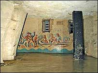 Underground mural