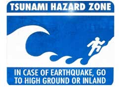 Tsunami warning