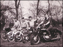 Frank, Kenny, Peter, Johnnie Roger -mates for life